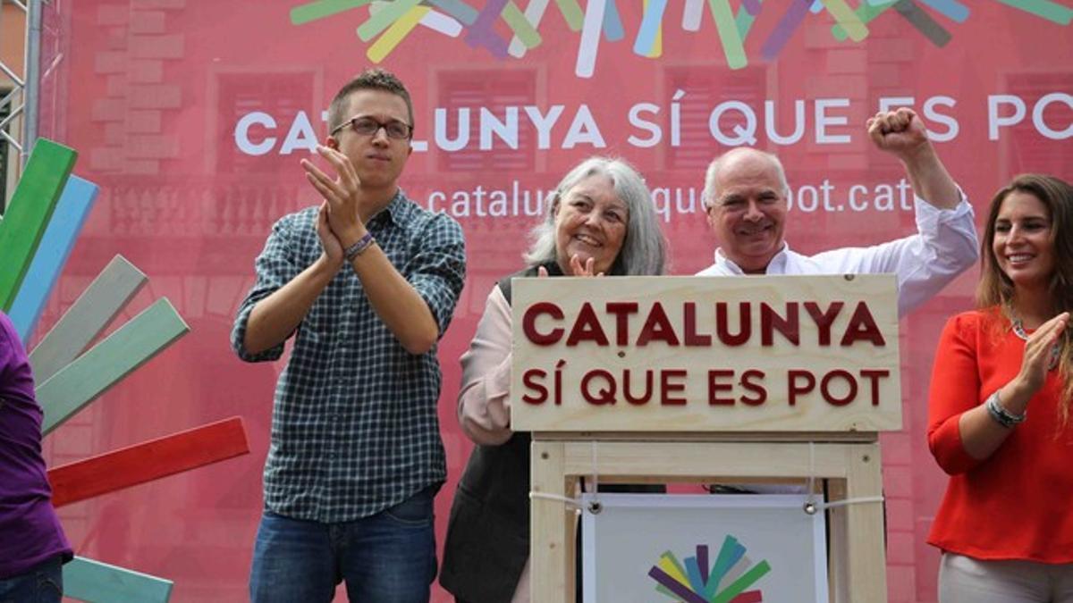 El mitin de Catalunya si que es Pot en Castelldefels.