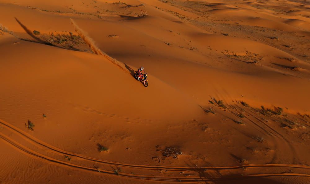 Sexta etapa del rally Dakar.