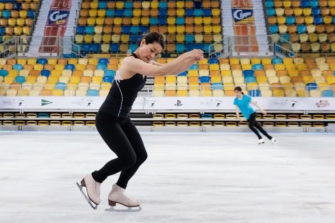 25-12-2018 LAS PALMAS DE GRAN CANARIA. Ensayos del espectáculo Revolution on Ice. Fotógrafo: ANDRES CRUZ