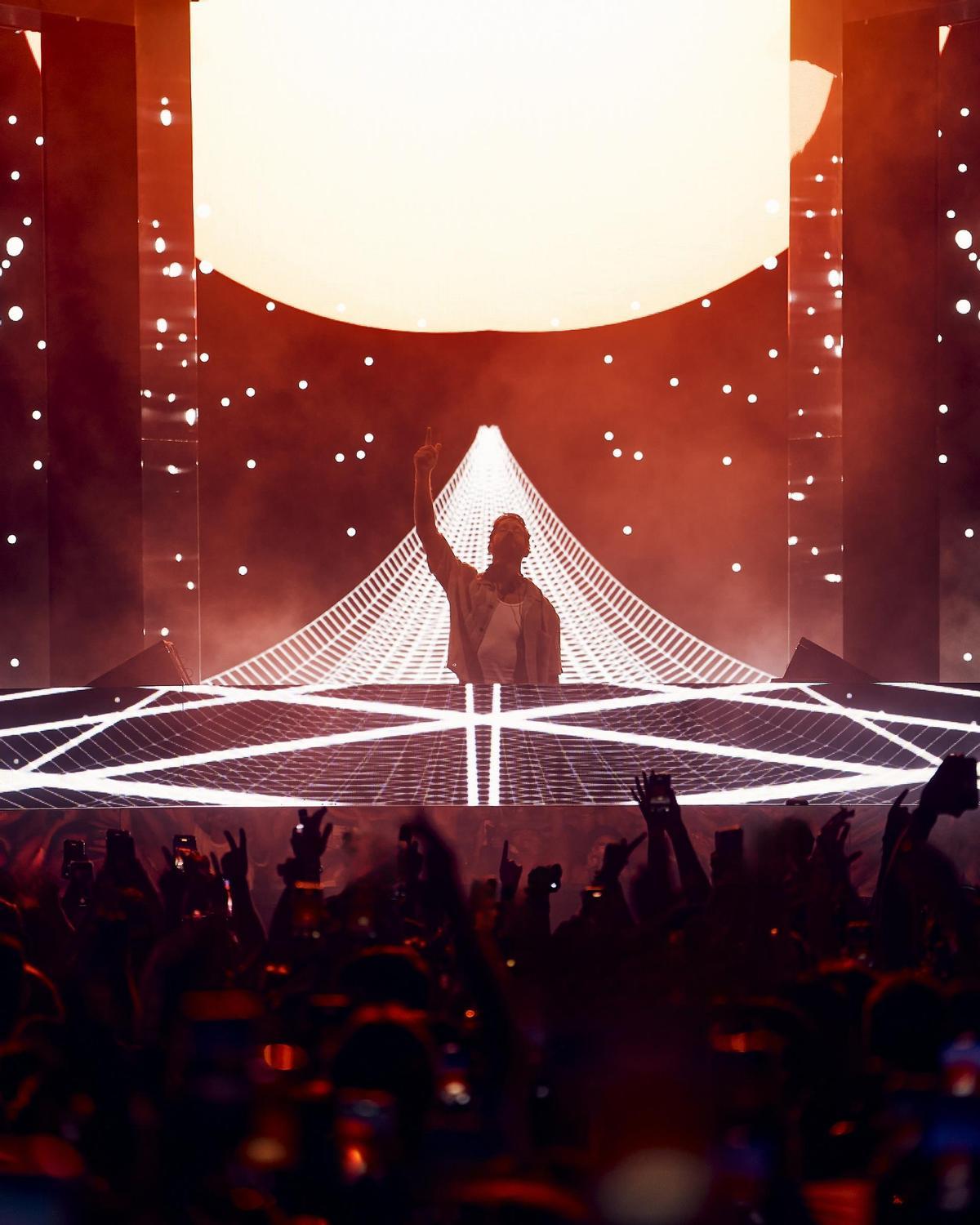 Calvin Harris at Ushuaïa Ibiza.