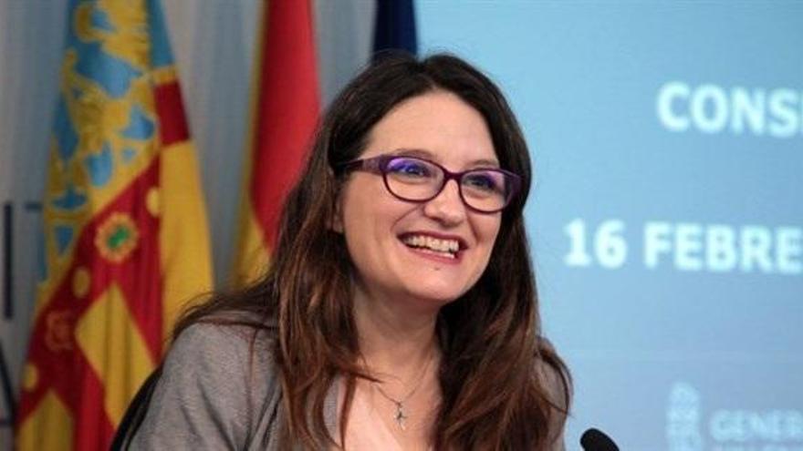 La vicepresidenta Mónica Oltra
