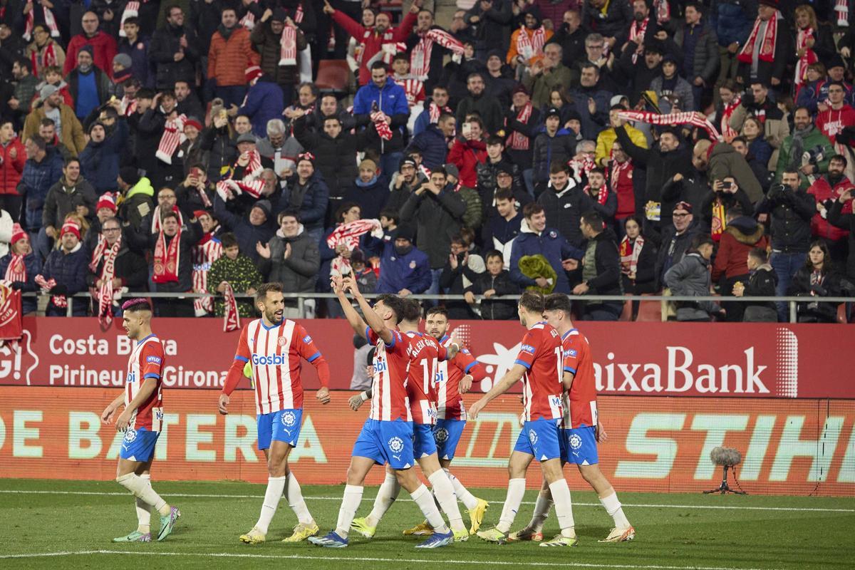 El Girona tumbó al Atlético en Montilivi: Girona, 4 - Atlético de Madrid, 3