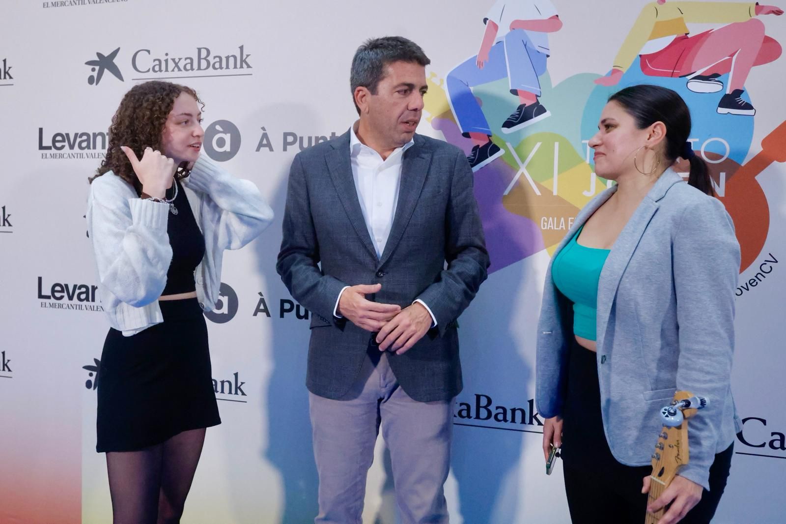 El photocall de la gala de los Premio Talento Joven de Levante-EMV