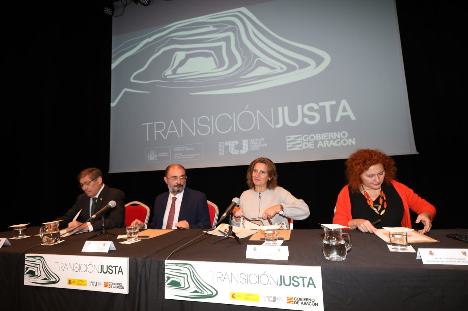 FOTOGALERÍA | Visita de la ministra Teresa Ribera a Andorra y Ariño