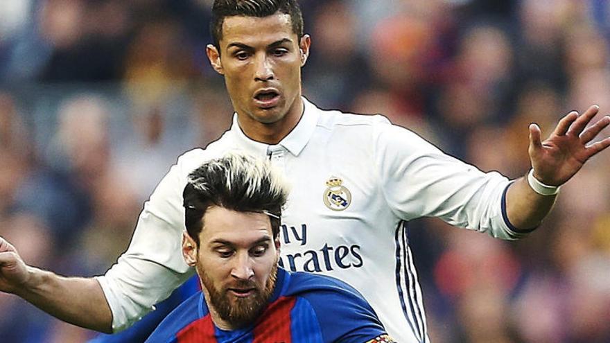 Cristiano Ronaldo y Lionel Messi.