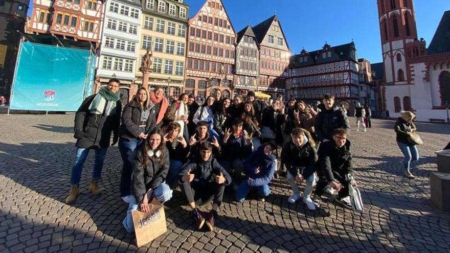 Alumnos del IES Los Sauces de Benavente terminan su experiencia en Alemania