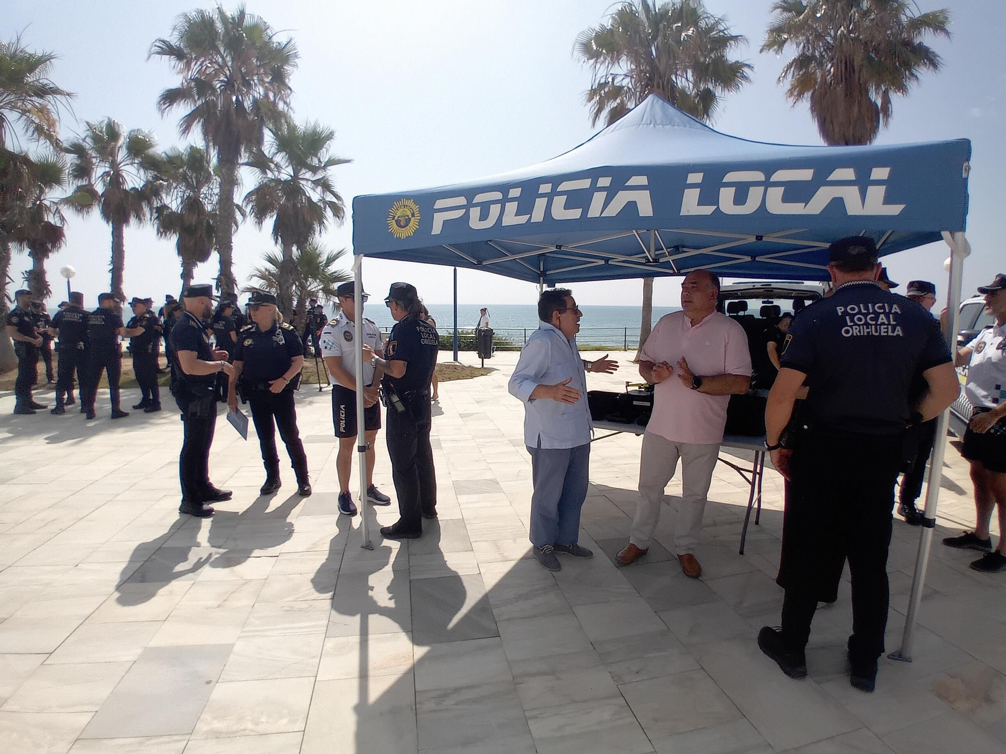 Dispositivo especial de seguridad en Orihuela Costa para el verano
