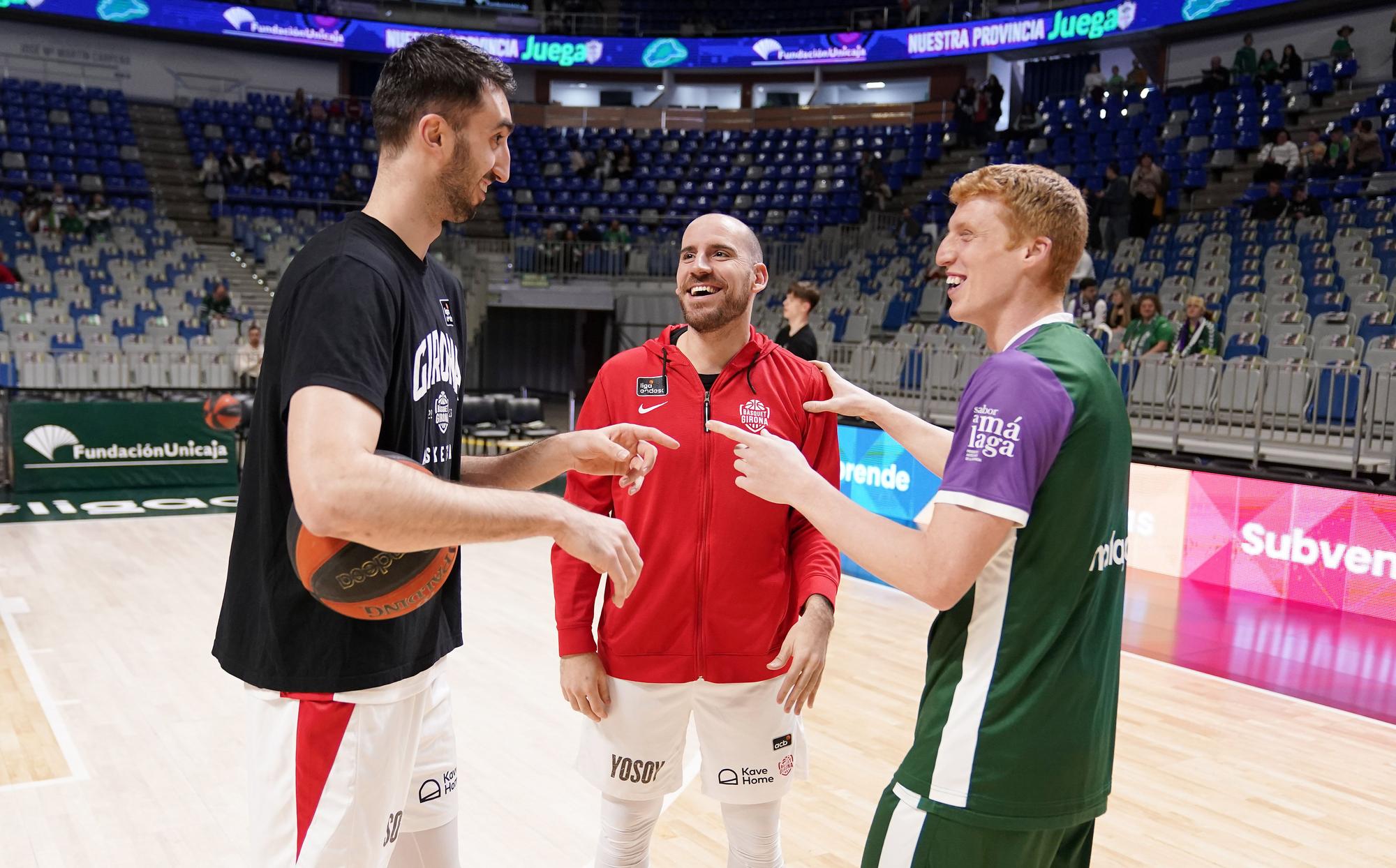 Les imatges del partit del Unicaja - Bàsquet Girona