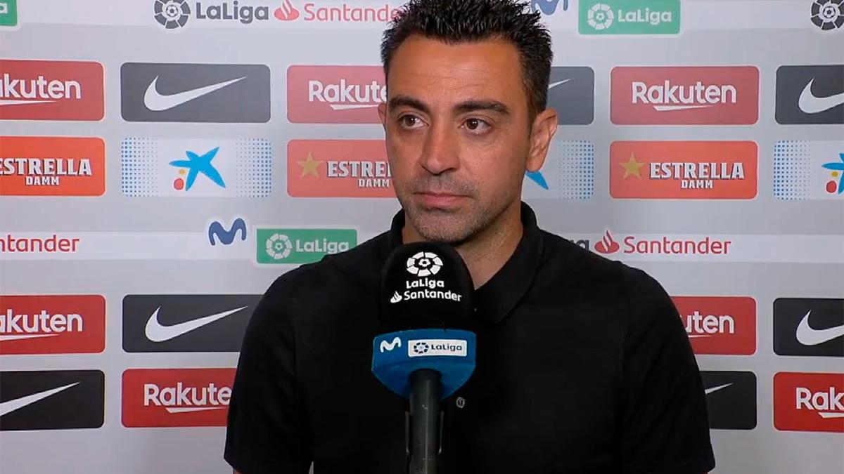 Xavi: "El equipo ha hecho un esfuerzo mental muy fuerte. Ahora nos estaba pesando ya la temporada"