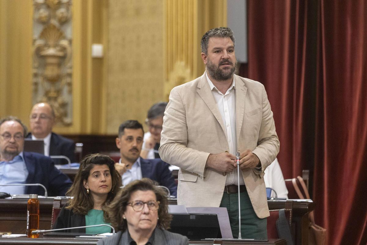Lluís Apesteguia, portavoz de Més.