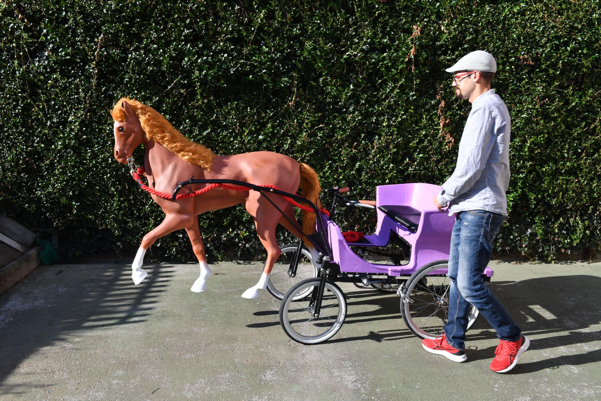 Un caballo para un recuerdo en A Coruña