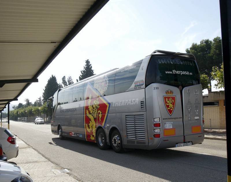 Fotogalería de la salida del equipo en bus a La Coruña