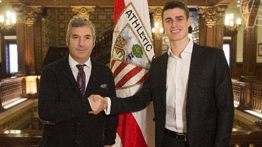 Josu Urrutia y Kepa Arrizabalaga firman la renovación