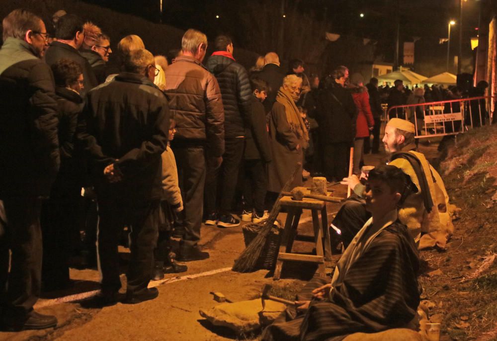 El pessebre del Pont Llarg, en fotos