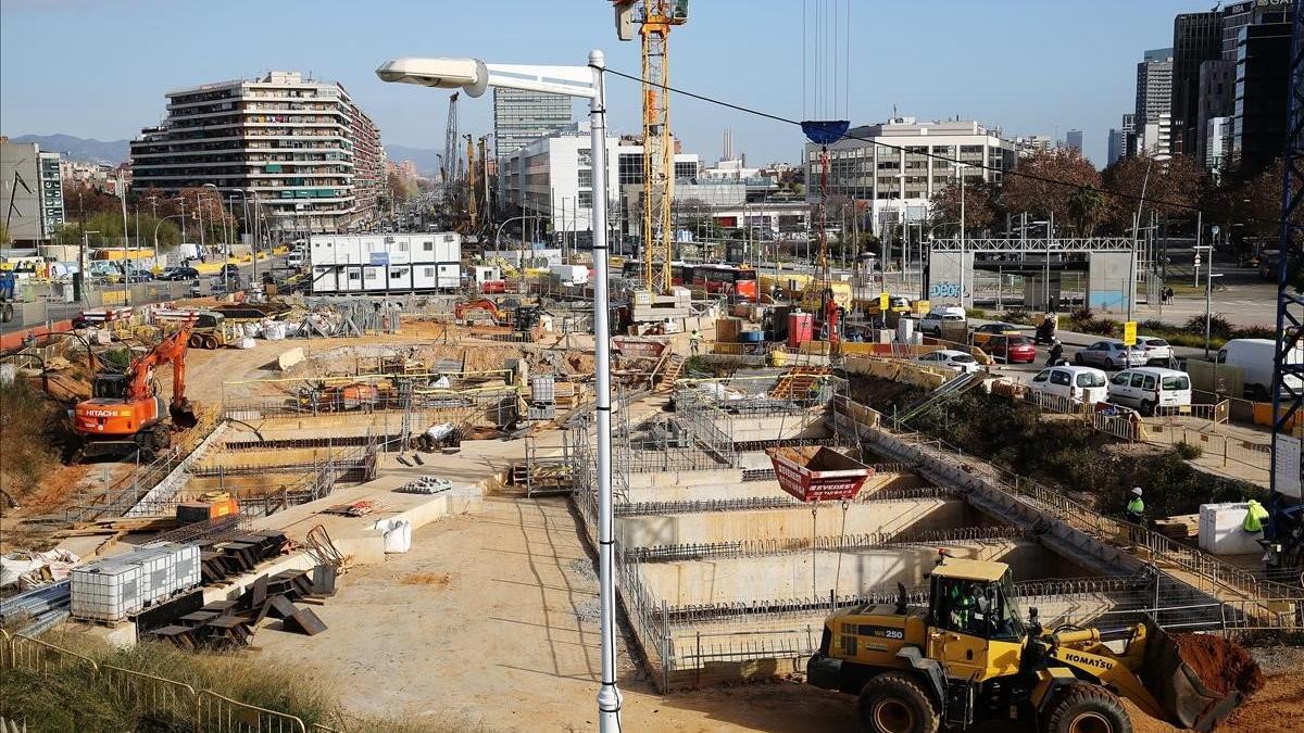 Inaugurado el nuevo Mirador de la Plaza de Glories en Barcelona.