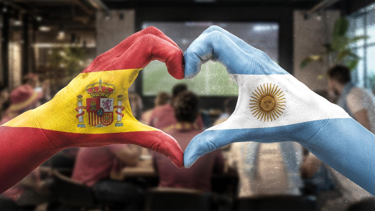Una final que se vive con el corazón partido: así ven el duelo los asturianos que residen en Argentina