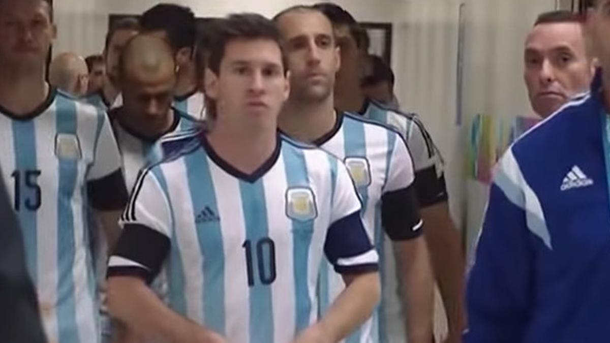 El vídeo que verá la Argentina de Messi y Mascherano antes de la final