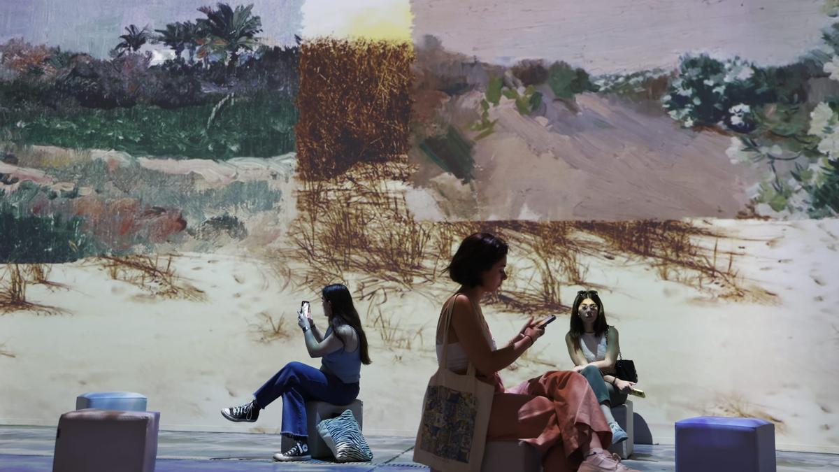 La exposición inmersiva de Sorolla llega a La Marina de València