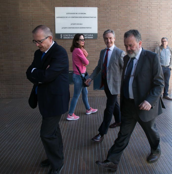 Juicio en Alicante por las dietas de Modesto Crespo