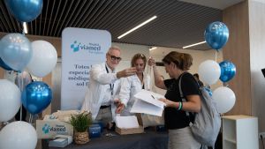 Inauguració del nou Hospital Viamed de Tarragona, aquest dilluns.