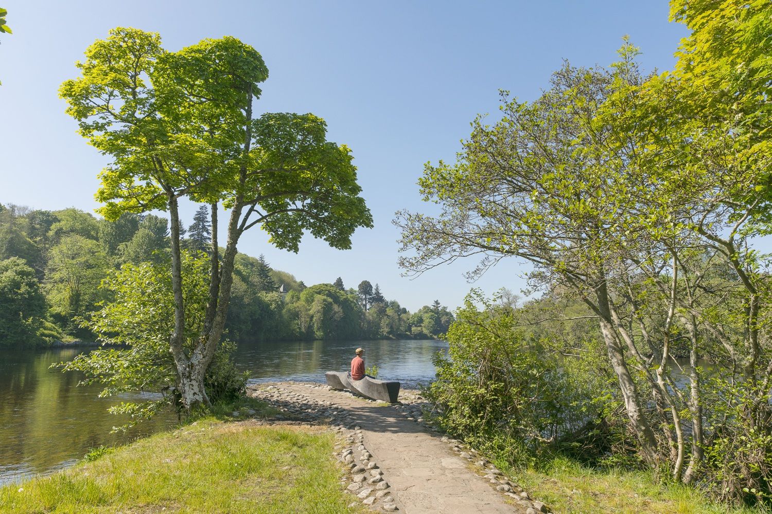 Ness Islands en Inverness.