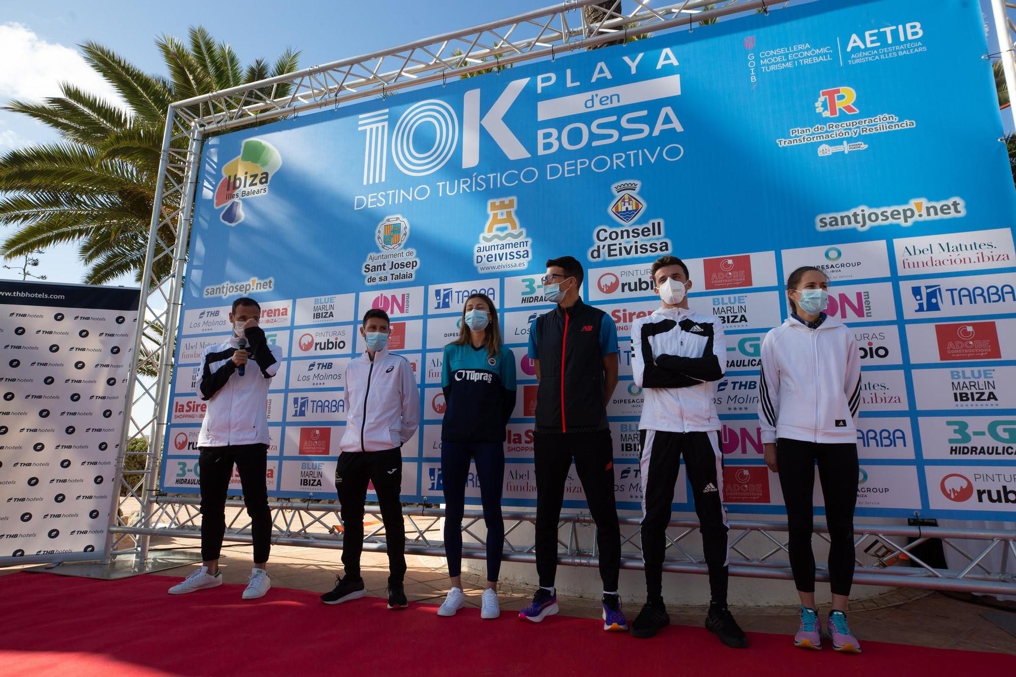 Presentación de la carrera 10k de Platja d'en Bossa.