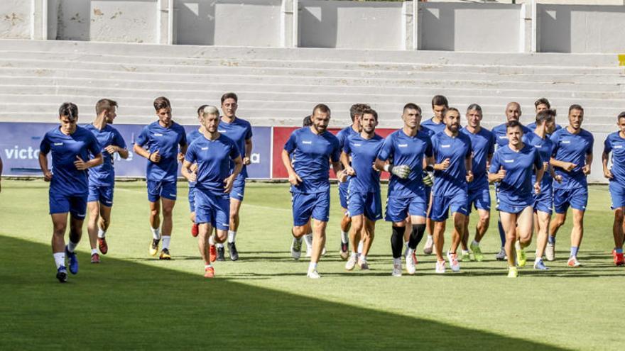 Entrenamiento del Alcoyano.