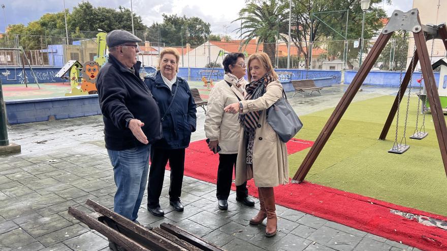 El PSOE critica &quot;el abandono&quot; del Ayuntamiento de Málaga en Las Delicias