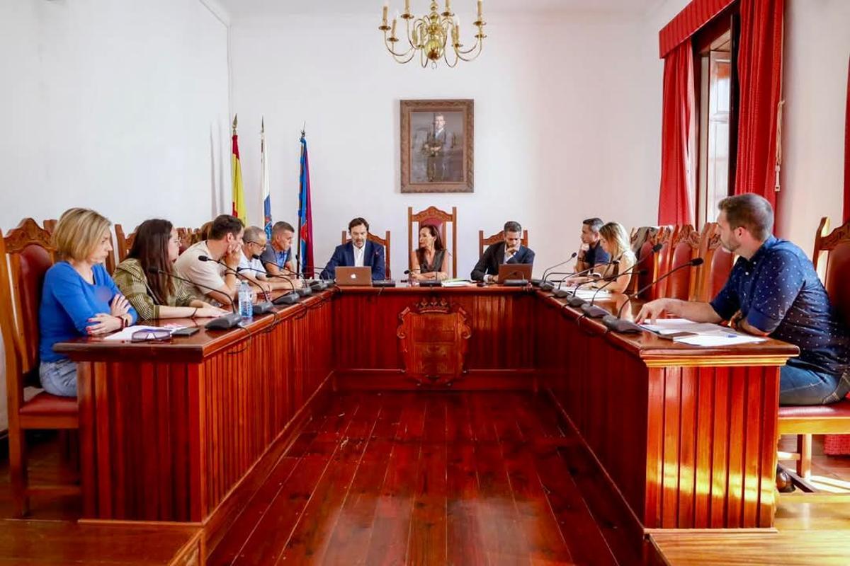 Pleno del Ayuntamiento de Agaete.