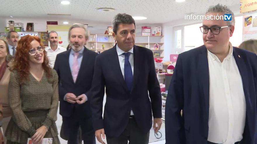 Mazón visita Ibi y promete nuevas ventajas para el sector juguetero