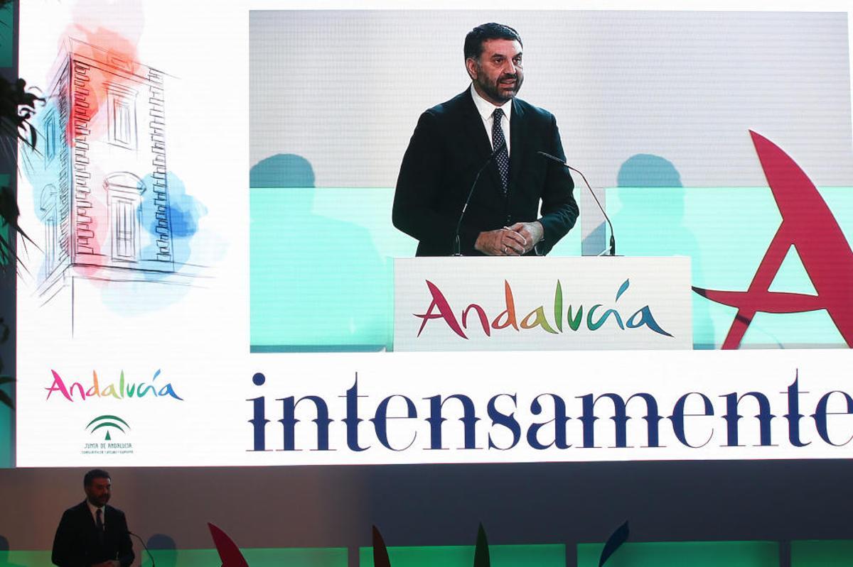 Presentación de la campaña 'Andalucía, intensamente', en la Aduana
