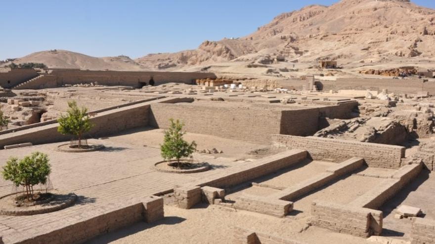 El temple funerari del gran faraó Tutmosis III a Luxor