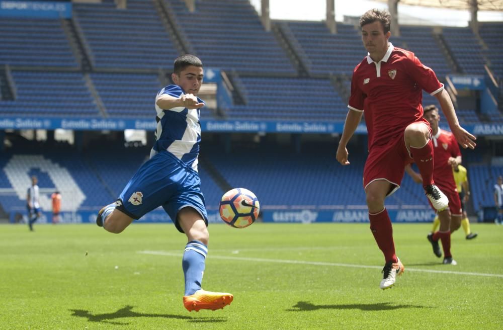 El Dépor juvenil cae y se queda fuera de la Copa