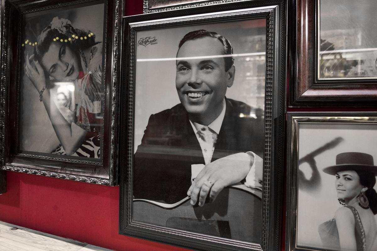 Una imagen de Enrique Montoya, de Foto Alfredo, en el bar bodega La Belter.