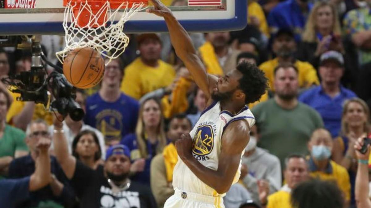 Andrew Wiggins fue el mejor de los Warriors