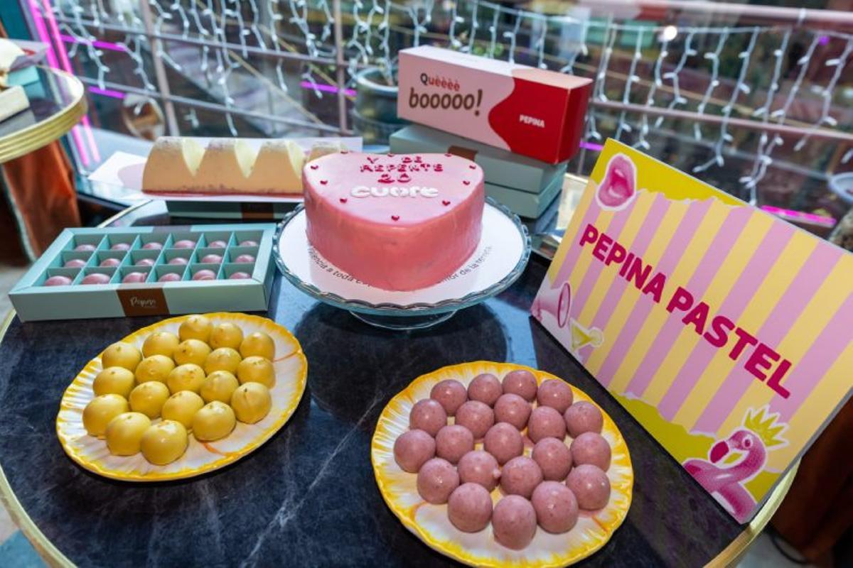 Pepina Pastel, con su punto dulce, trajo la tarta de cumpleaños, sus famosos Pepiboms, y hasta su nueva tarta, Qué bo!