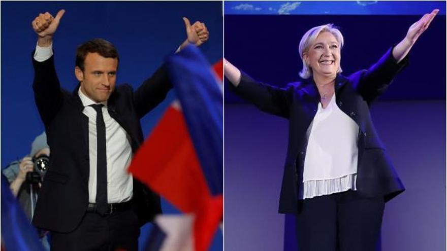 Le Pen y Macron se disputarán la segunda vuelta de las elecciones francesas