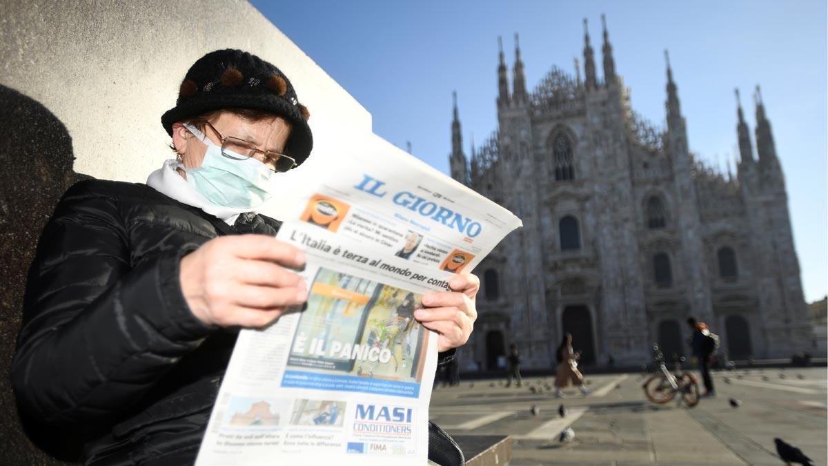 Séptima muerte por el coronavirus en el norte de Italia