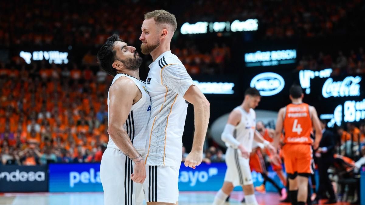Dzanan Musa and Facundo Campazzo, in the last endings of the Endesa League