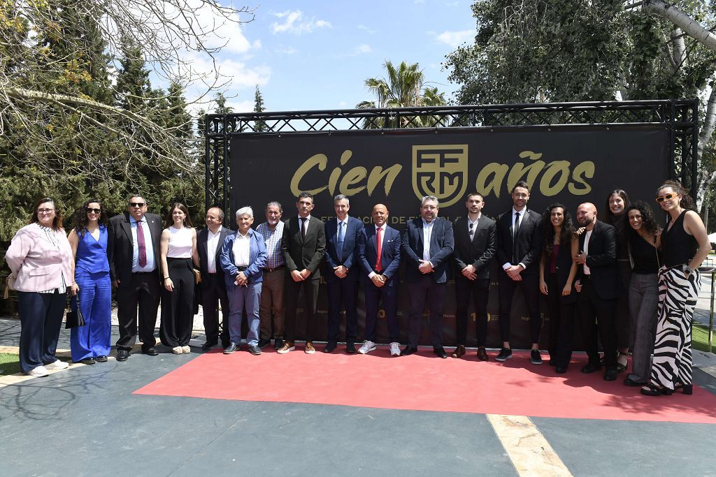 Las imágenes de la gala por los 100 años de la Federación Murciana de Fútbol