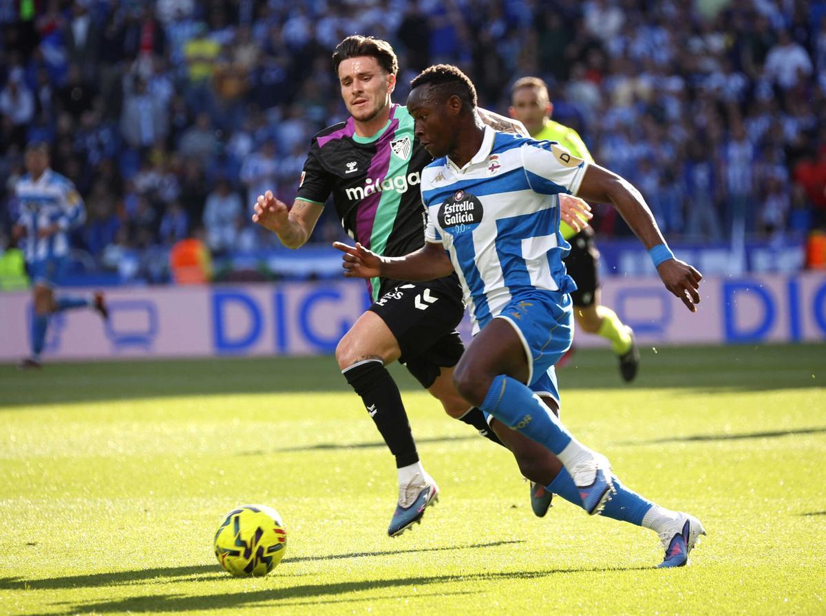 El Deportivo - Málaga, en imágenes