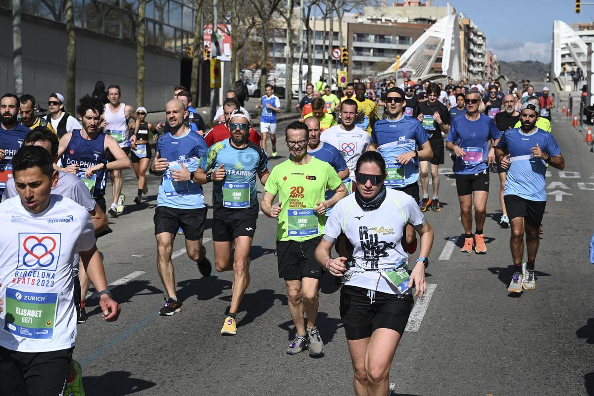 La Maratón de Barcelona 2023 en imágenes