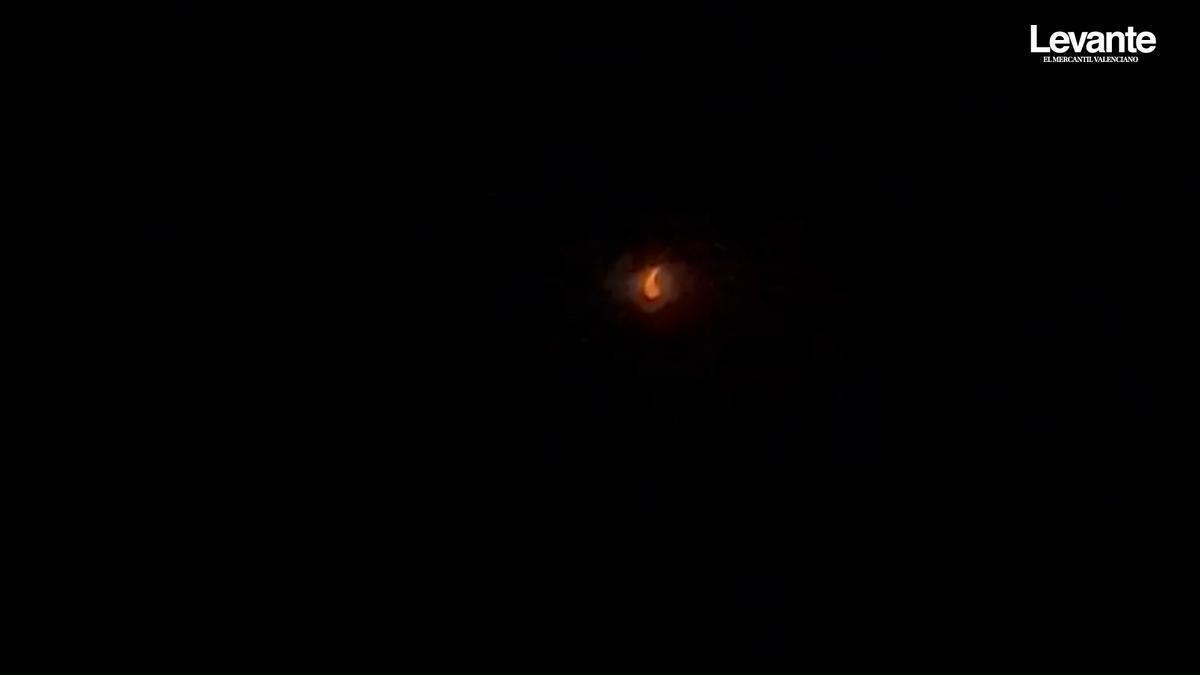 Así ha sido el eclipse en altamar