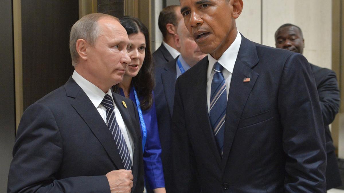 Vladimir Putin, Barack Obama