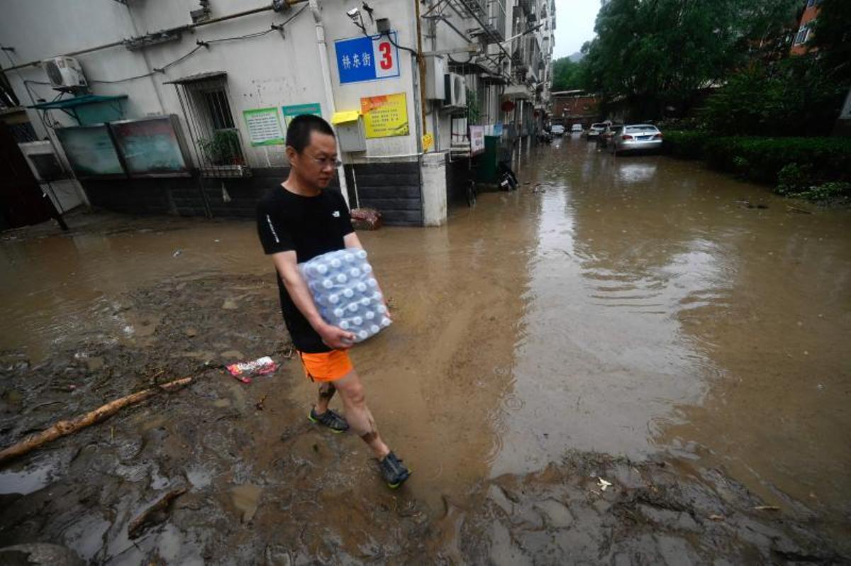 Inundaciones en la China