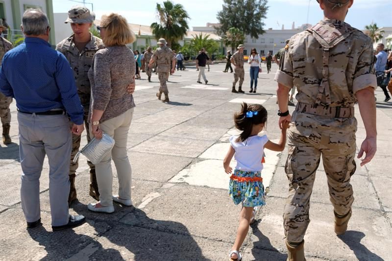 Despedida a los militares que irán a Irak