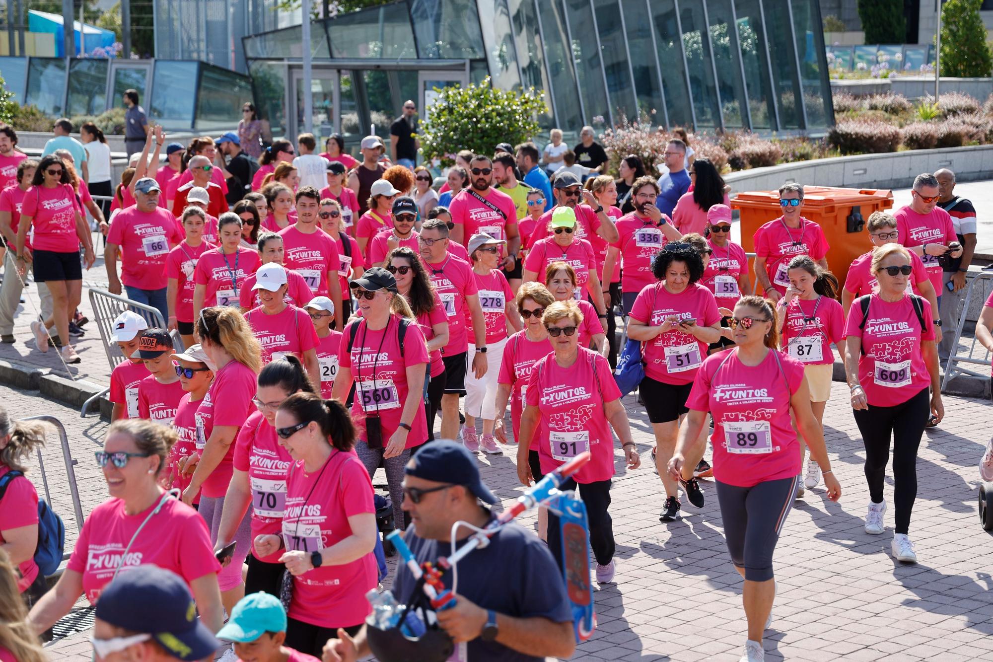 Una carrera en rosa contra la violencia de género