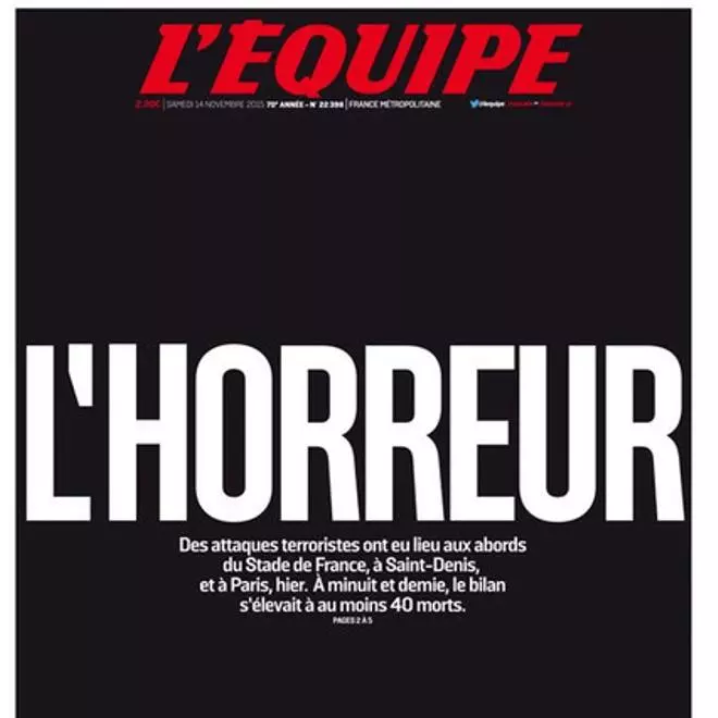 Terror en París: Las portadas