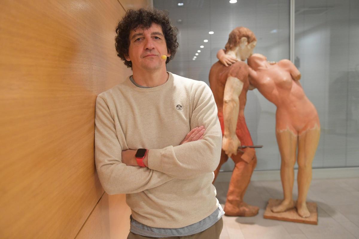 El exboxeador Jero García en la Fundación María José Jove de A Coruña
