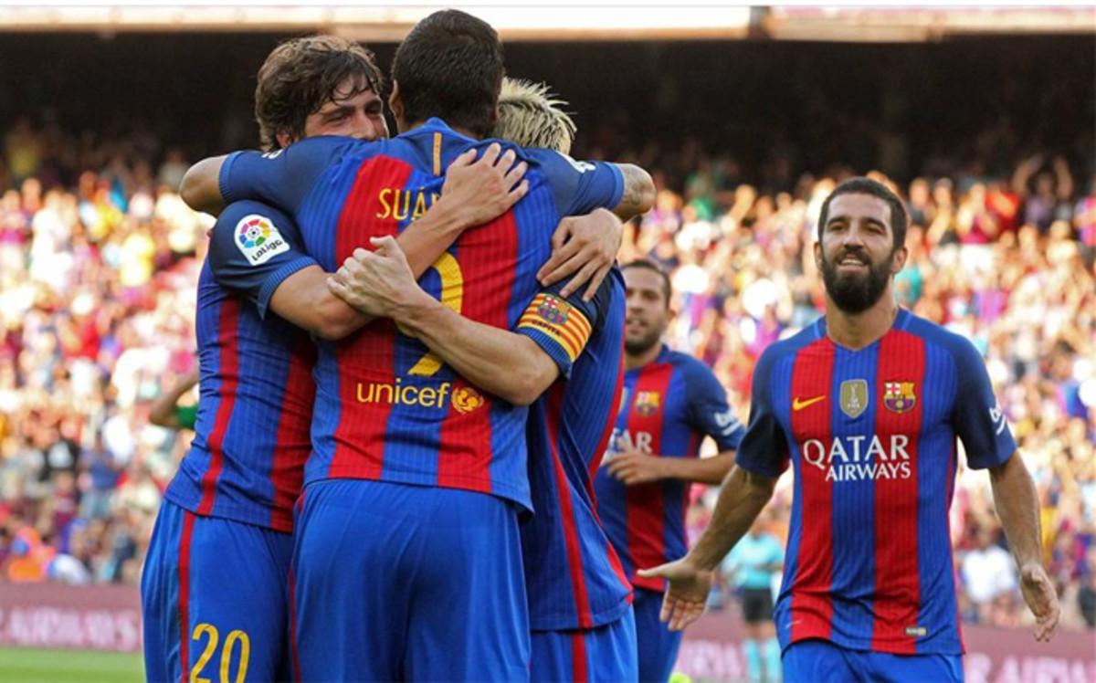 El Barça de Luis Enrique, a un tanto de los 400